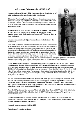 A preview of a PDF biography for Dabbs, Howard Earl